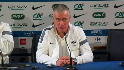 Download Video: FOOT - BLEUS - Deschamps : Ribéry «n'aura pas plus de liberté»