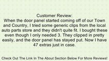 50 Door Panel Retainer Clips Chrysler # 6504014 Review