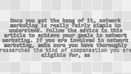 Network Marketing Explained