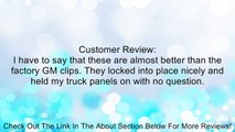 50 GM Truck Door Panel Clips Retainers GM#15545202 Review