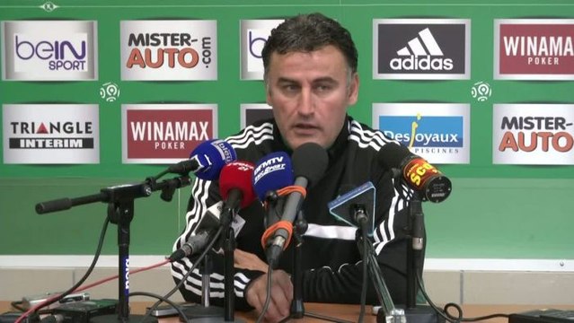 FOOT - L1 - ASSE - Galtier : «Objectif 30 points»