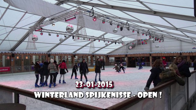 Schaatsbaan Winterland 2 - Openingsdag / Spijkenisse 2015