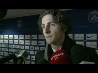 FOOT - L1 - PSG - Rabiot : «Une équipe soudée...»