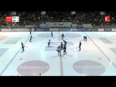 HOCKEY - LIGUE MAGNUS : Rouen - Grenoble 2-0