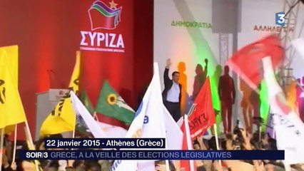 Syriza, vainqueur attendu des élections législatives grecques