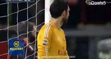 Marco Parolo Goal Lazio 1 - 1 AC Milan Serie A 24-1-2015