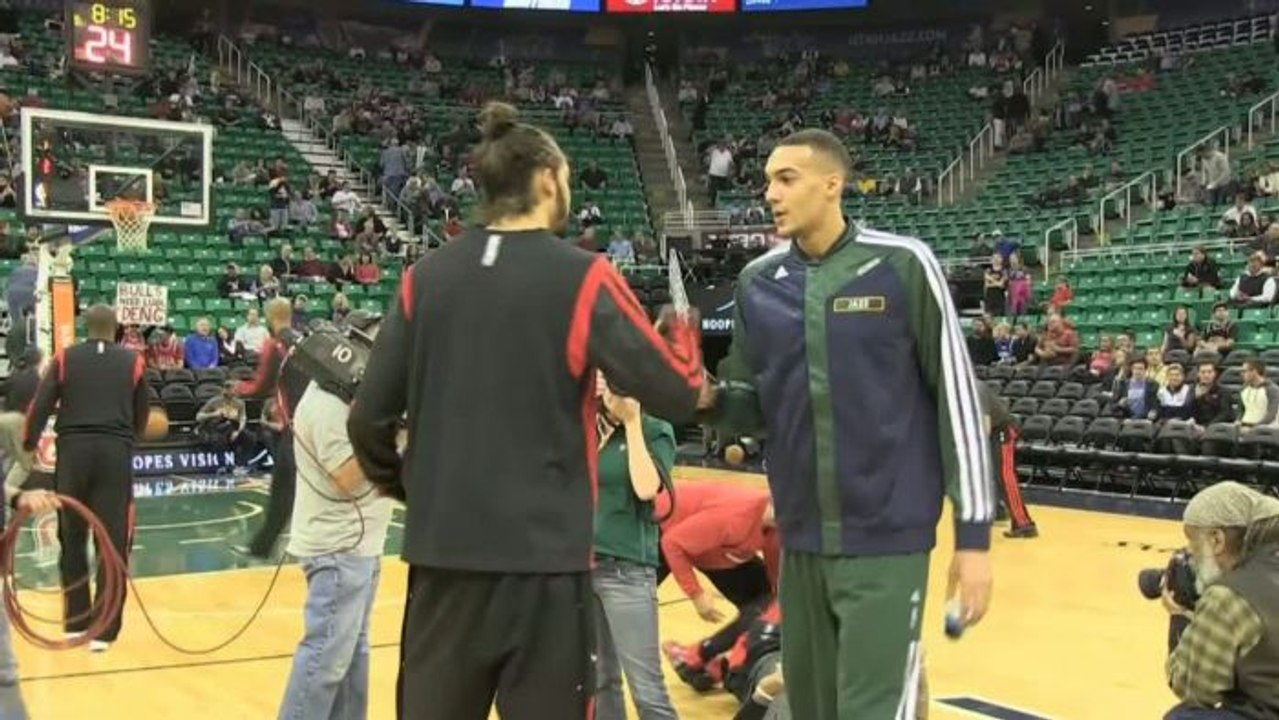BASKET - NBA : Rudy Gobert fait son trou