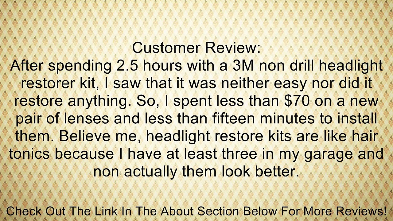 Bosch Headlight Lens Review