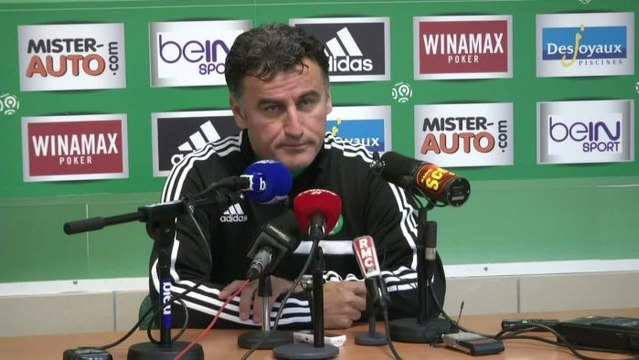 FOOT - L1 - ASSE - Galtier : «Retenir la leçon»