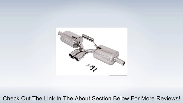 97-04 Porsche Boxster 986 2.5L 2.7L Catback Muffler Exhaust Cat-back 97 98 99 00 01 02 03 04 Review