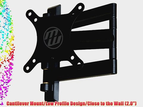 MW Products MW35C22 Cantilever Mount for 13-Inch to 32-Inch Displays-Black