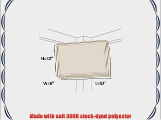 55 Inch Outdoor TV Cover (Full Cover) - 13 sizes available