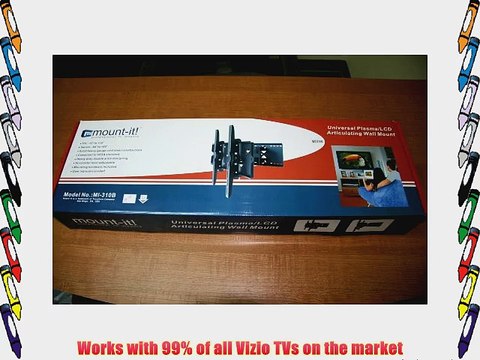 Mount-It! Vizio Compatible Swivel TV Mount for 32-60 Plasma