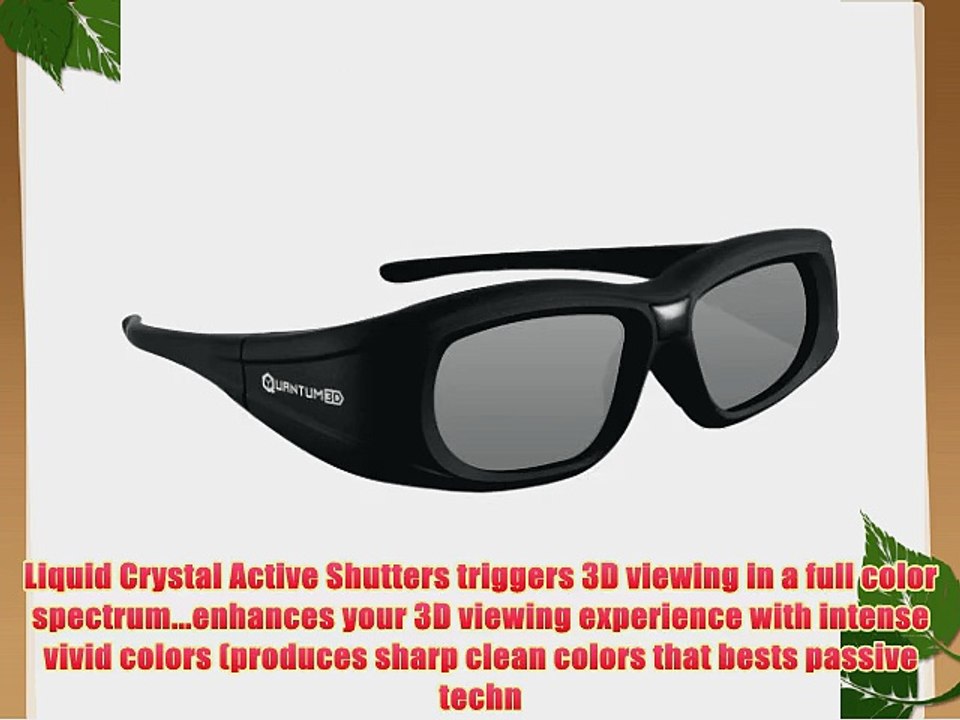 G5 Universal 3D Glasses by Quantum 3D (4 Pack)
