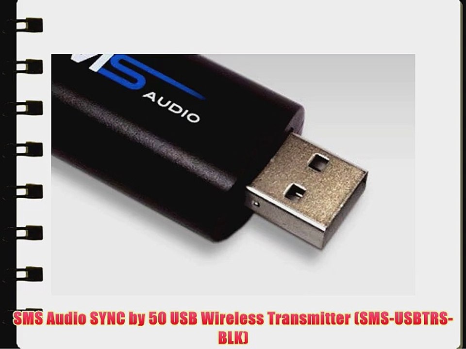 SMS Audio SYNC by 50 USB Wireless Transmitter (SMS-USBTRS-BLK)