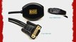 Mnxo? Portable VGA to HDMI Adapter Convertor with Audio Support 1080p