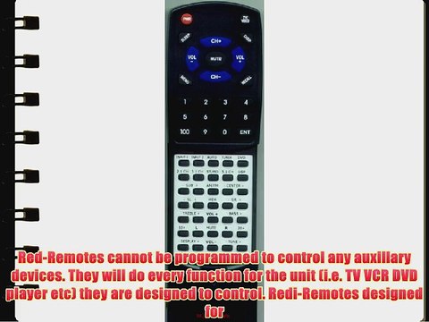 DIVINCI SOUND Replacement Remote Control for D6