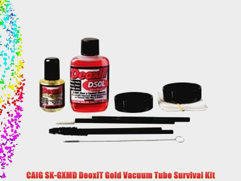 CAIG SK-GXMD DeoxIT Gold Vacuum Tube Survival Kit