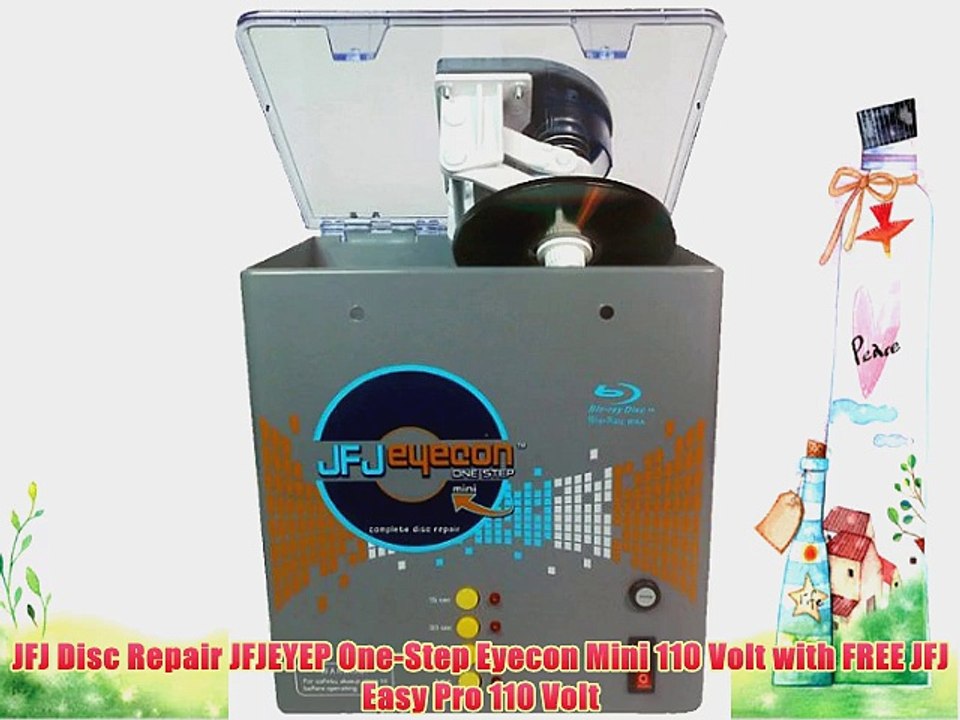 JFJ Disc Repair JFJEYEP One-Step Eyecon Mini 110 Volt with FREE JFJ Easy Pro 110 Volt