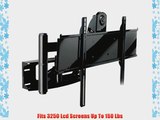 Peerless PLA50-UNLP-GB Universal Full-Motion Plus Wall Mount for 32 Inches to 50 Inches Displays