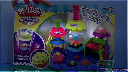 Play Doh Frosting Fun Bakery Playset Mold & Bake Cupcakes With Cake Station Sweet Shoppe play-doh