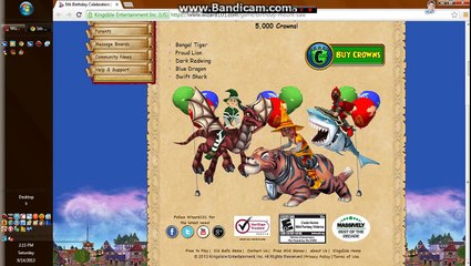 Buy Sell Accounts - Wizard 101 party bundleMount sale (2)