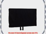 19 Inch Outdoor TV Cover (Full Cover) - 13 sizes available
