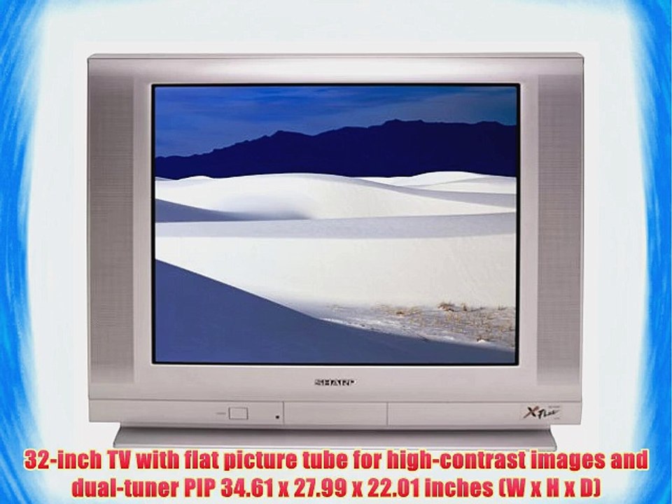 Sharp X-Flat 32F630 Flat-Screen 32 TV