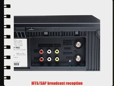 Panasonic PV-9450 4-Head Hi-Fi VCR