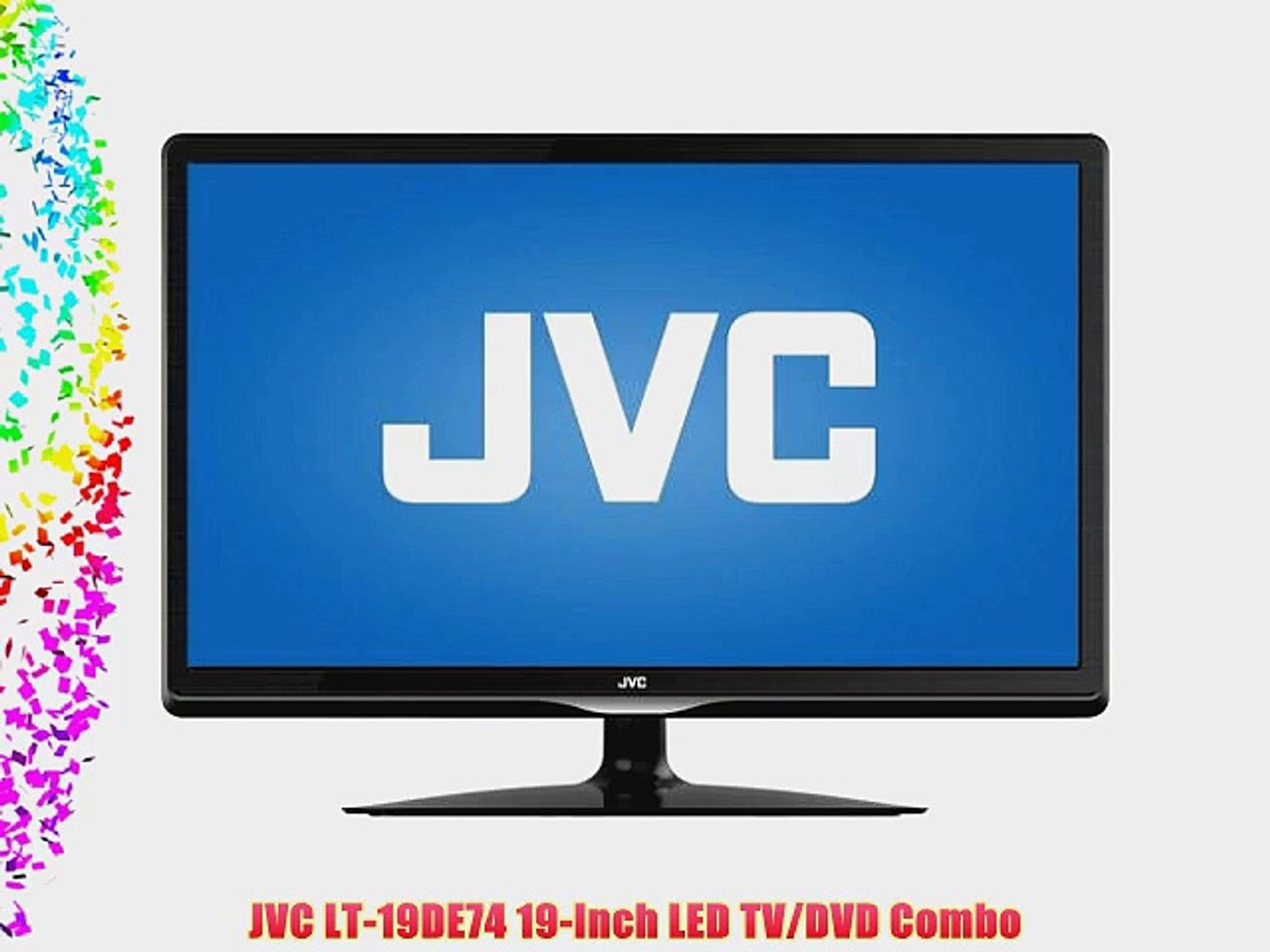 Seminarie Ik heb een contract gemaakt aluminium JVC LT-19DE74 19-Inch LED TV/DVD Combo - video Dailymotion