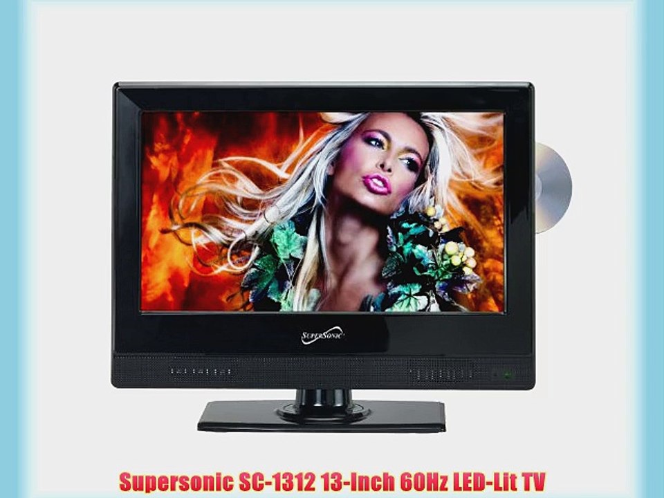 Supersonic SC-1312 13-Inch 60Hz LED-Lit TV