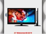 Supersonic 22 12 Volt WIDESCREEN LED HDTV WITH BUILT-IN DVD PLAYER