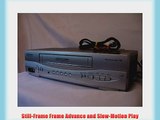 Emerson EWV603 4 Head HIFI Stereo ON-SCREEN MENU Video Player / Recorder (VCR) with 19 Micron