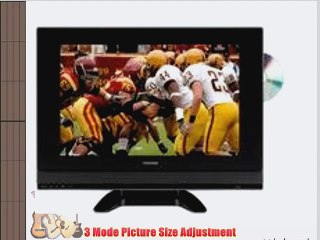 Toshiba 19HLV87 19-Inch LCD HDTV with DVD Player