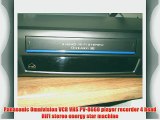 Panasonic Omnivision VCR VHS PV-8660 player recorder 4 head HiFi stereo energy star machine