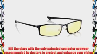 Gunnar Optiks ST002-C001 Phenom Full Rim Ergonomic Advanced Computer Glasses with Amber Lens