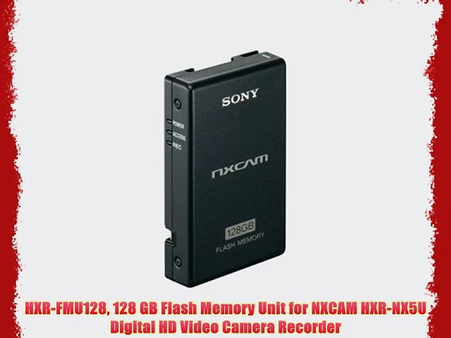 HXR-FMU128 128 GB Flash Memory Unit for NXCAM HXR-NX5U Digital HD
