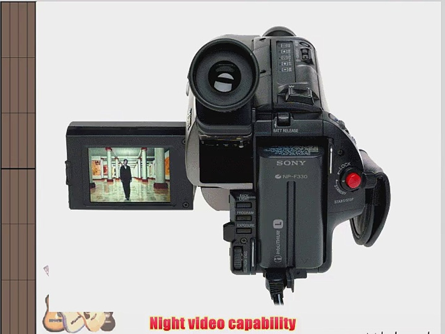 Sony CCDTRV43 18x Optical Zoom 330x Digital Zoom Hi8 Camcorder - video  Dailymotion