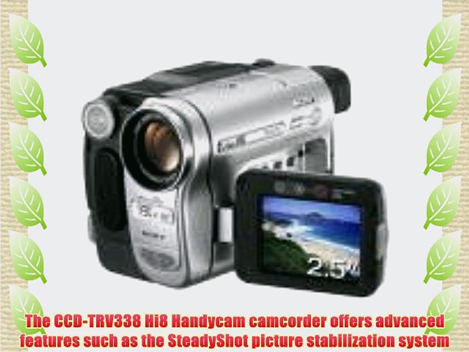 Sony CCD-TRV338 Hi8 Handycam Camcorder w/20x Optical Zoom
