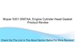 Mopar 5301 0587AA, Engine Cylinder Head Gasket Review
