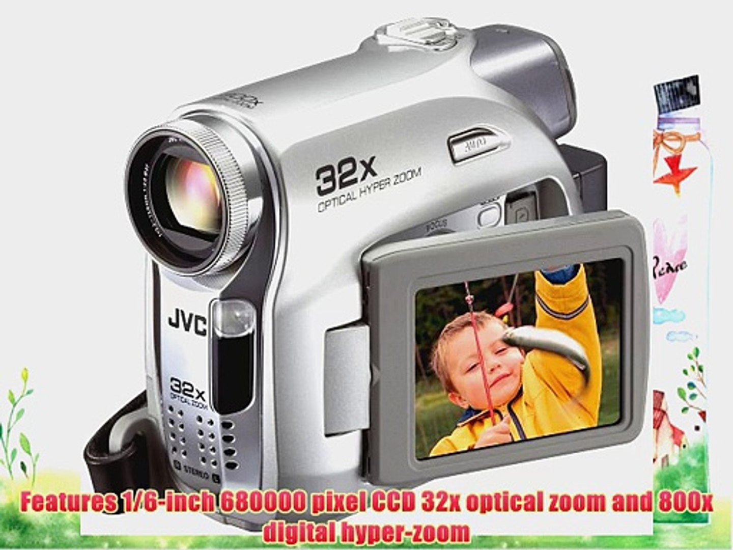 I agree intersection dictionary JVC GR-D370 MiniDV Camcorder w/32x Optical Zoom - video Dailymotion