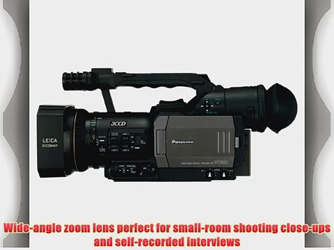 Panasonic Pro AG-DVX100BP(S) 3-CCD MiniDV Proline Camcorder with 10x Optical Zoom