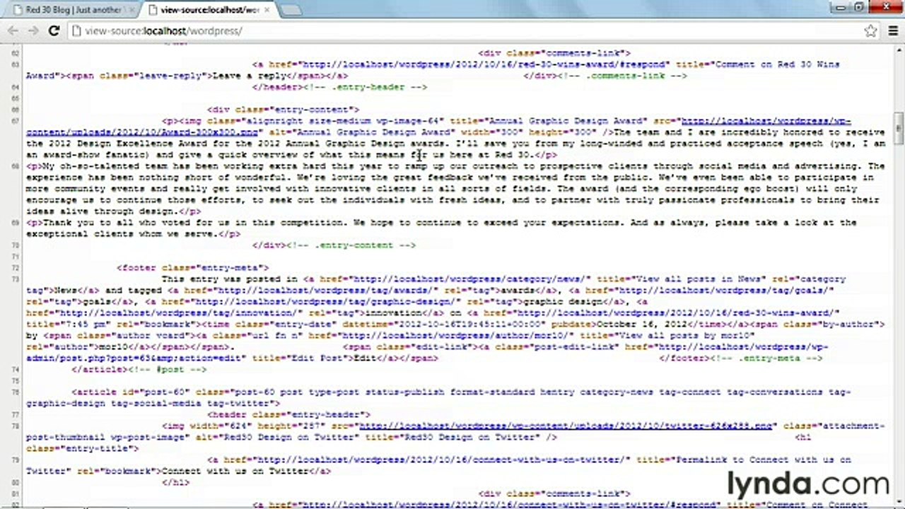 WordPress 3 Building Child Themes lecture 8 devtools