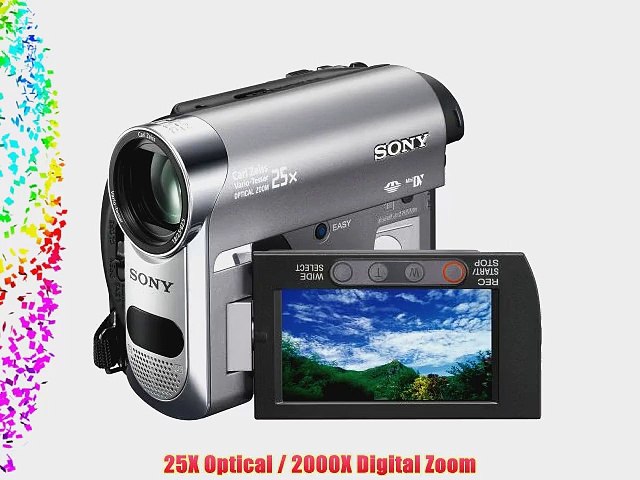 Sony DCR-HC62 1MP MiniDV Handycam Camcorder with 25x Optical Zoom