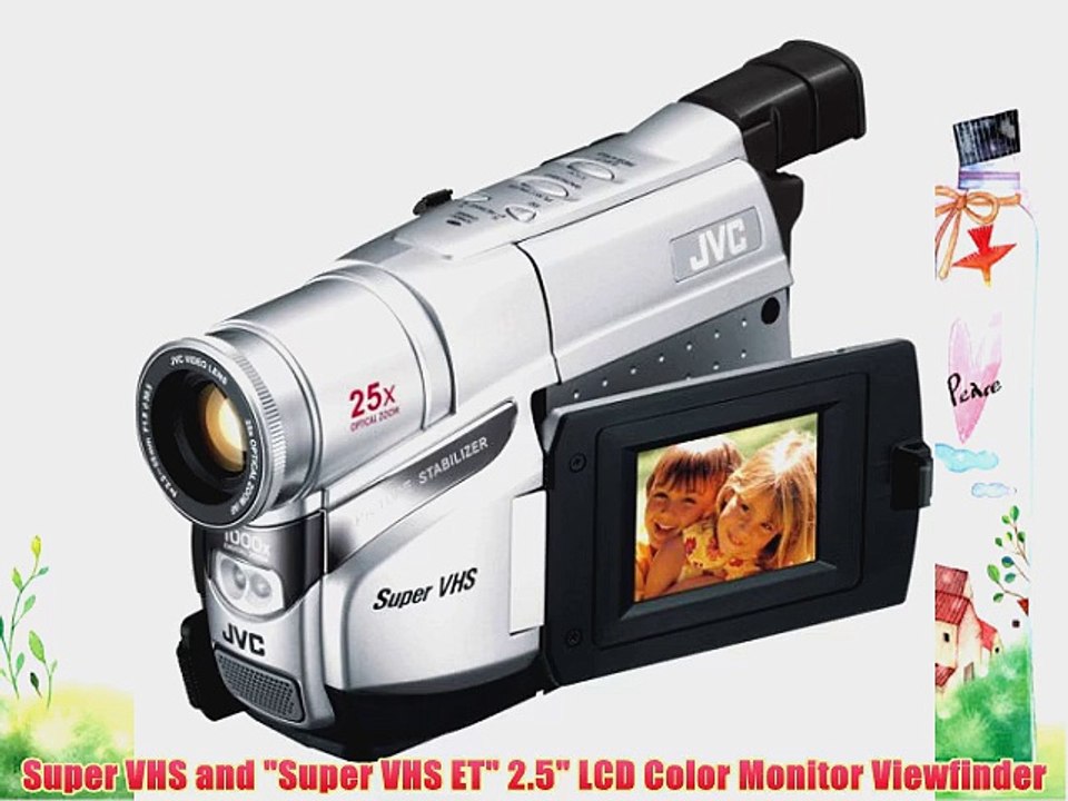 JVC GR-SXM37U Compact S-VHS Camcorder w/25x Optical Zoom