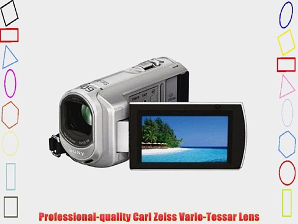 Sony DCR-SX40 Palm-Sized camcorder with 60X Optical Zoom (Silver)