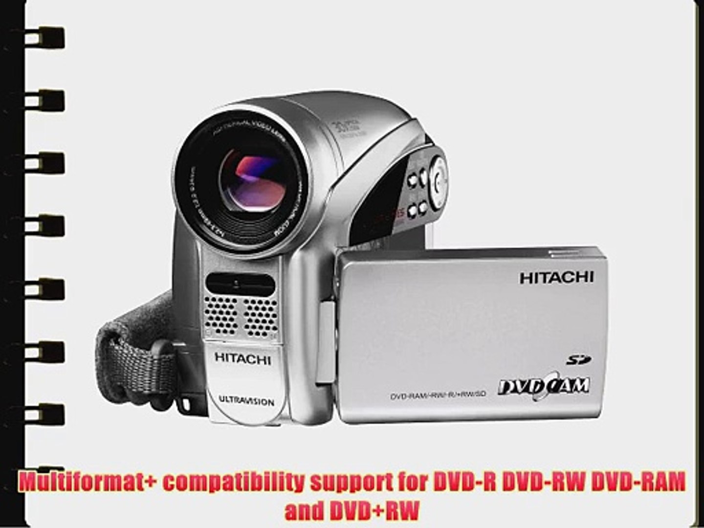 Hitachi DZGX5020A DVD Camcorder with 30x Optical Zoom - video Dailymotion