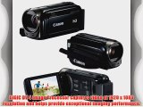 Canon VIXIA HF R500 Digital Camcorder (Black)   16GB Accessory Kit