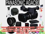 Panasonic AG-AC90 AVCCAM Handheld Camcorder   64GB SDHC Class 10 Memory Card   49mm Wide Angle