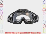 Liquid Image 369 BLK Torque Series Off-Road Goggle Cam HD 1080p with Wi-Fi Video Camera with